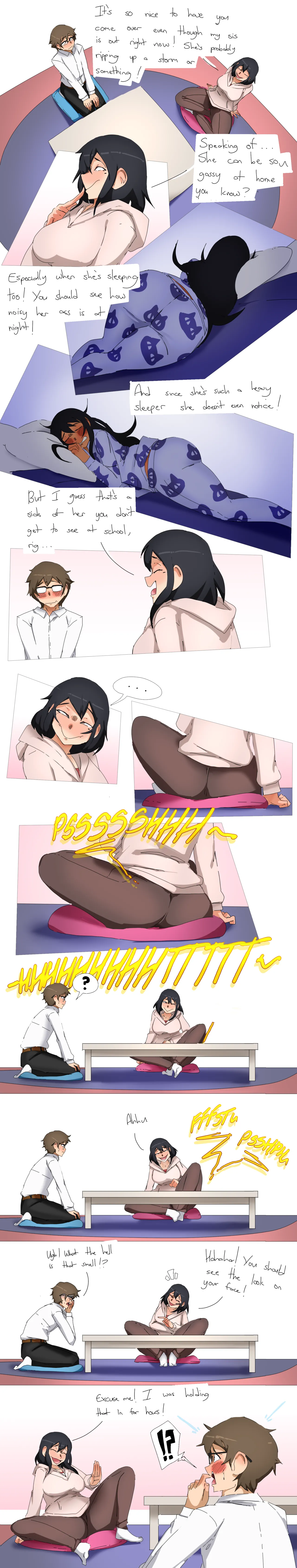 Nagatoro and Anetoro Teasing Senpai page 1 full