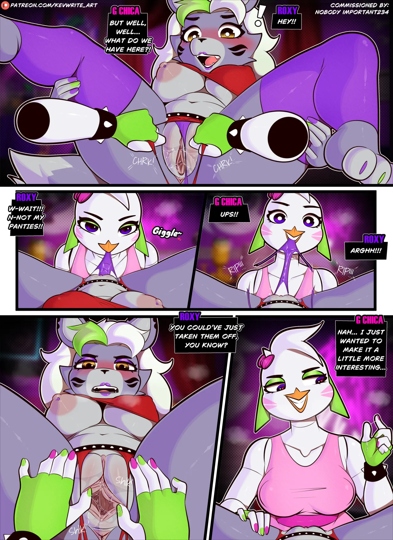 Glamrock Chica's Feast page 5 full