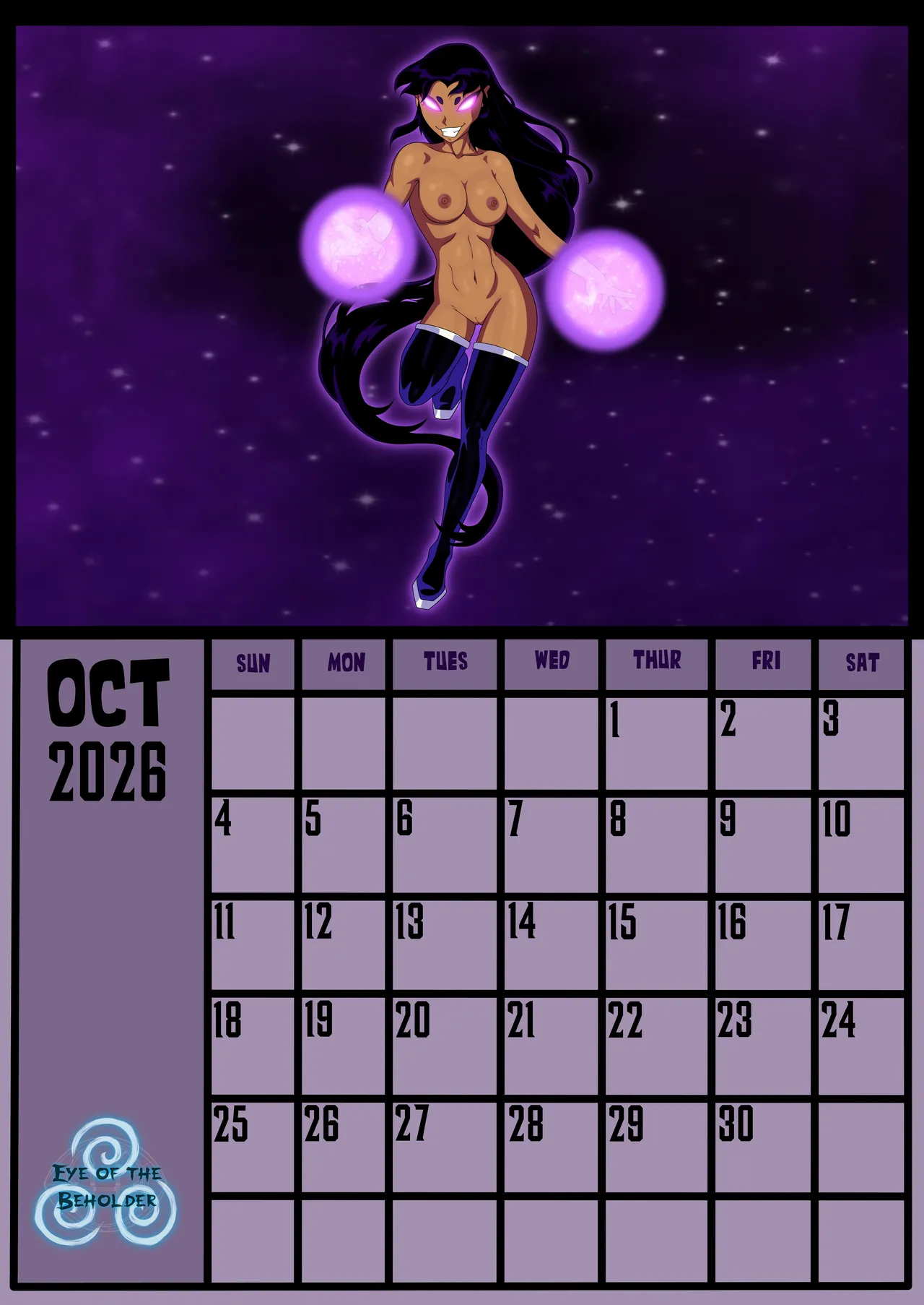Eye Of The Beholder 2026 Calendar page 11 full