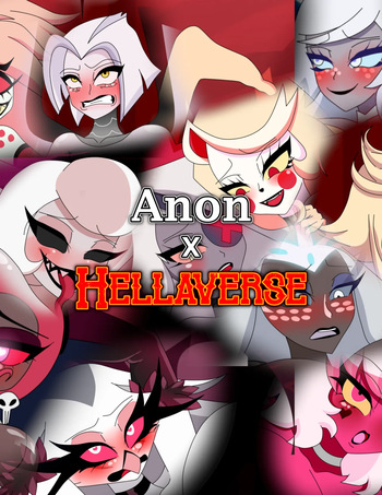 [Xml Xrossover] Anon x Hellaverse (Hazbin Hotel) cover