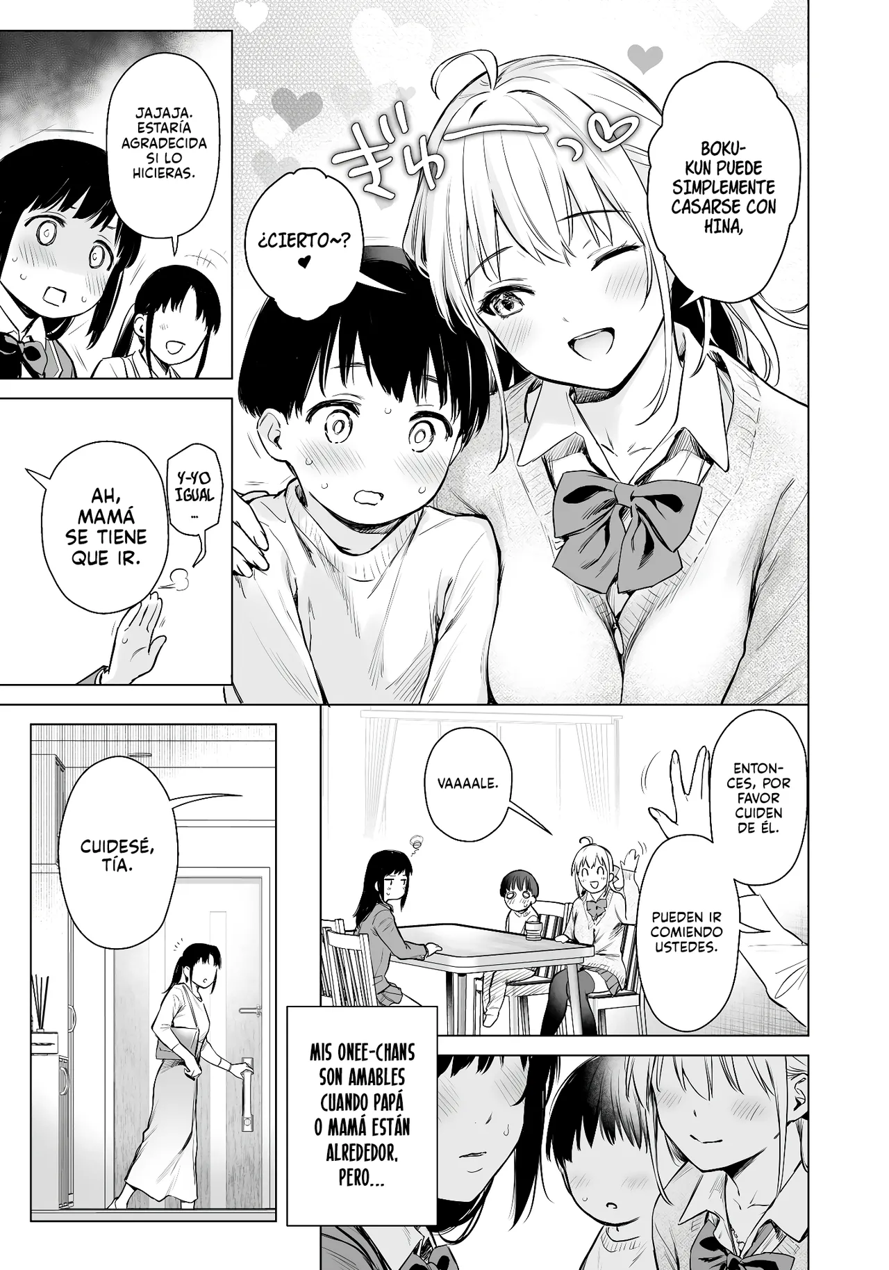 Naisho no Seifuku ~Ie ya Hotel de Oboetate no Ecchi o Shinseki no Bijin JK Shimai ni Butsukemasu~ | Uniforme Secreto ~Pondré a prueba mis nuevas experiencias sexuales con mis hermosas primas, tanto en casa como en un hotel~ page 5 full