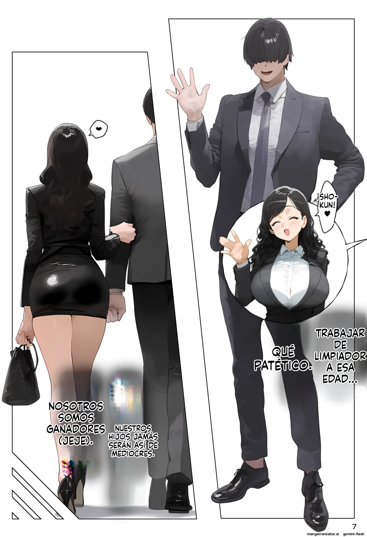 Saimin appde jein shihai ninshin tekirei dekachichi bijin ojisan akachang takuranchuu 1 - Panic america  MTL page 7 full