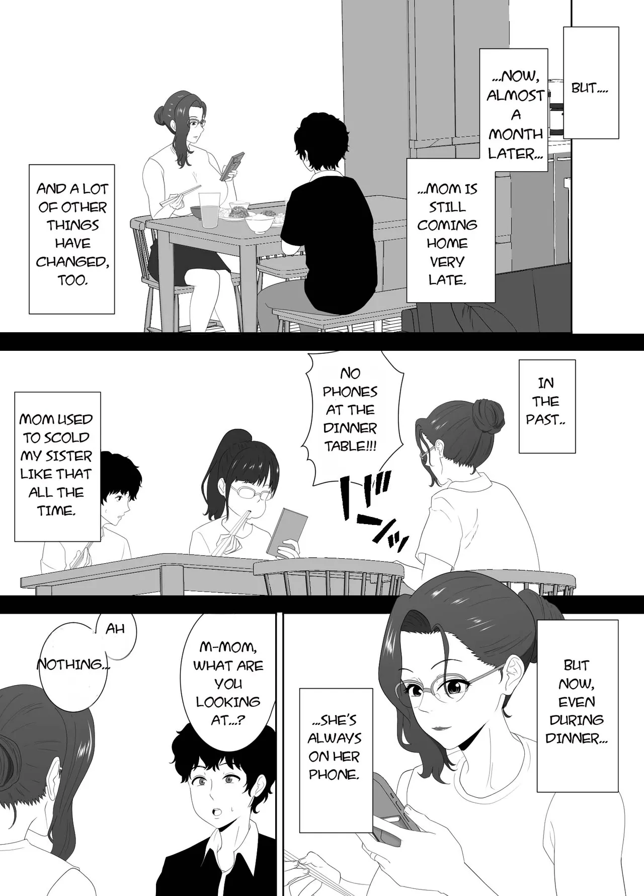Houkago ni Ochita Haha - SmaPho ni Nokosareta Kiroku  | Fallen mother after school page 8 full