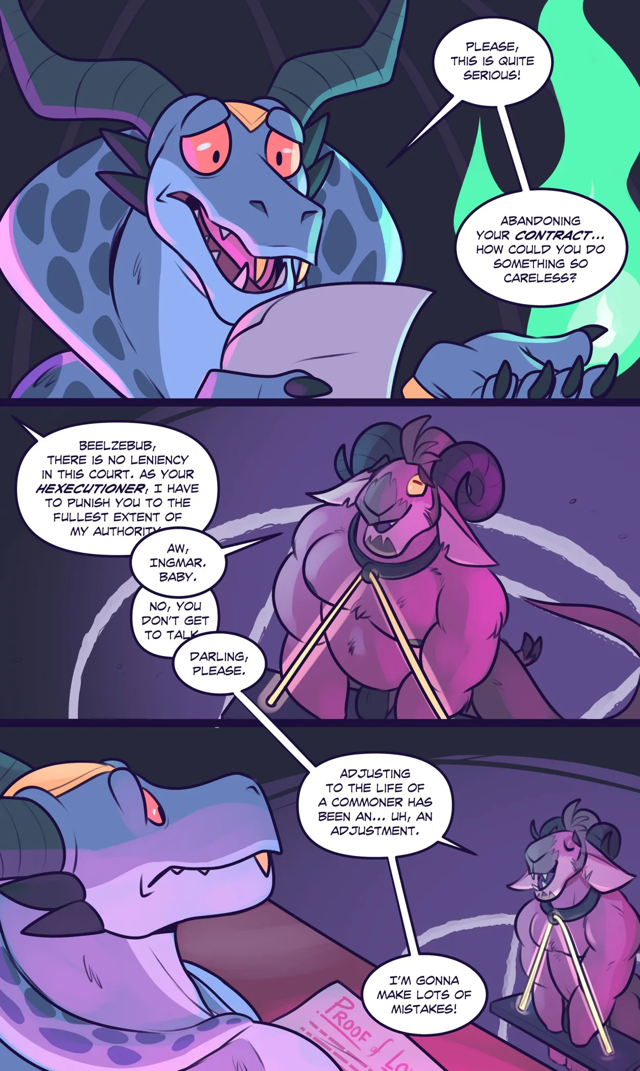🍜Lewi’s Noodle House For Wayward Demons page 1 full