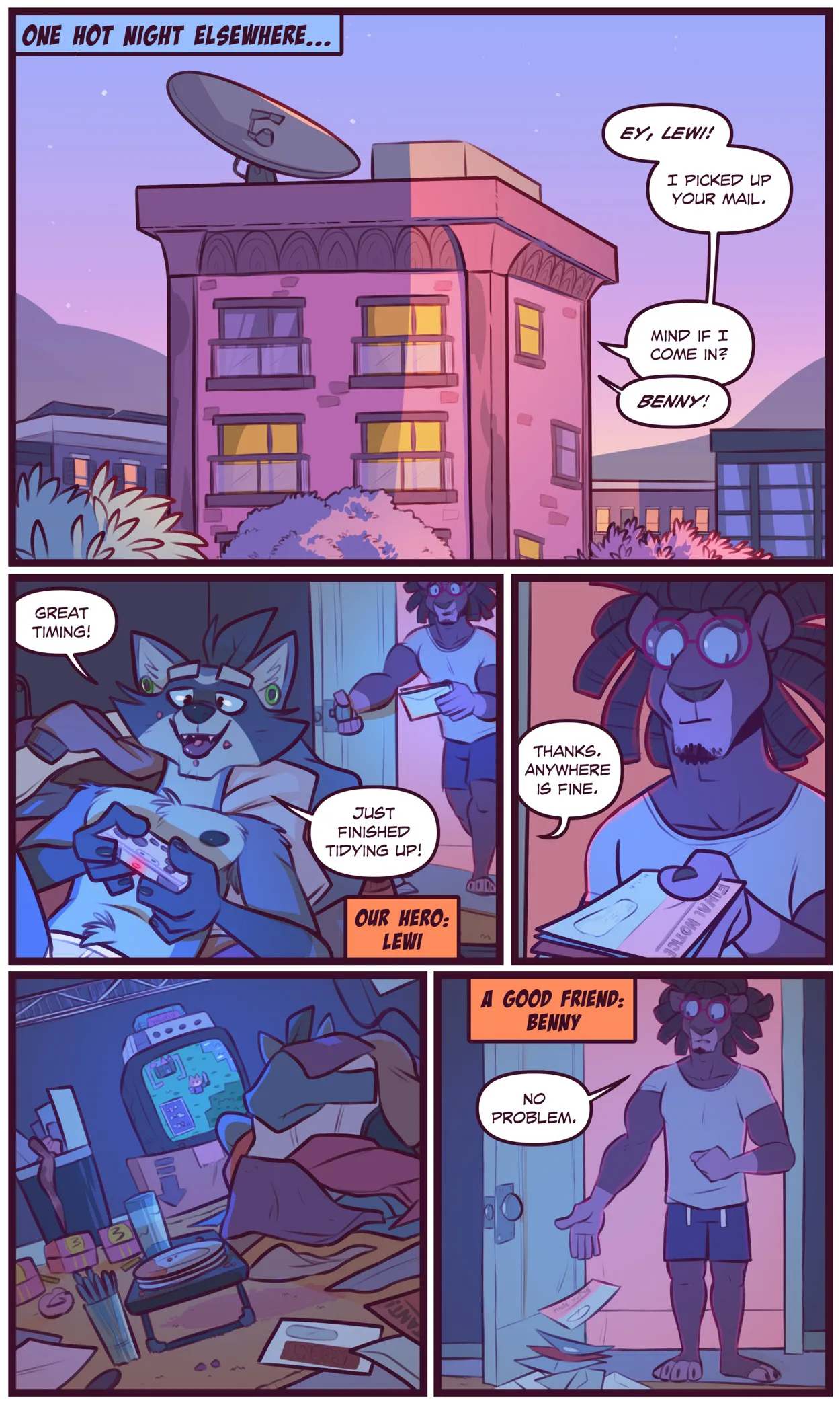 🍜Lewi’s Noodle House For Wayward Demons page 9 full