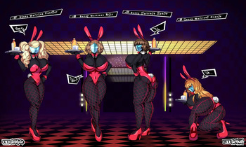 [CaptainKirb] Bunny Waitress Shadows cover
