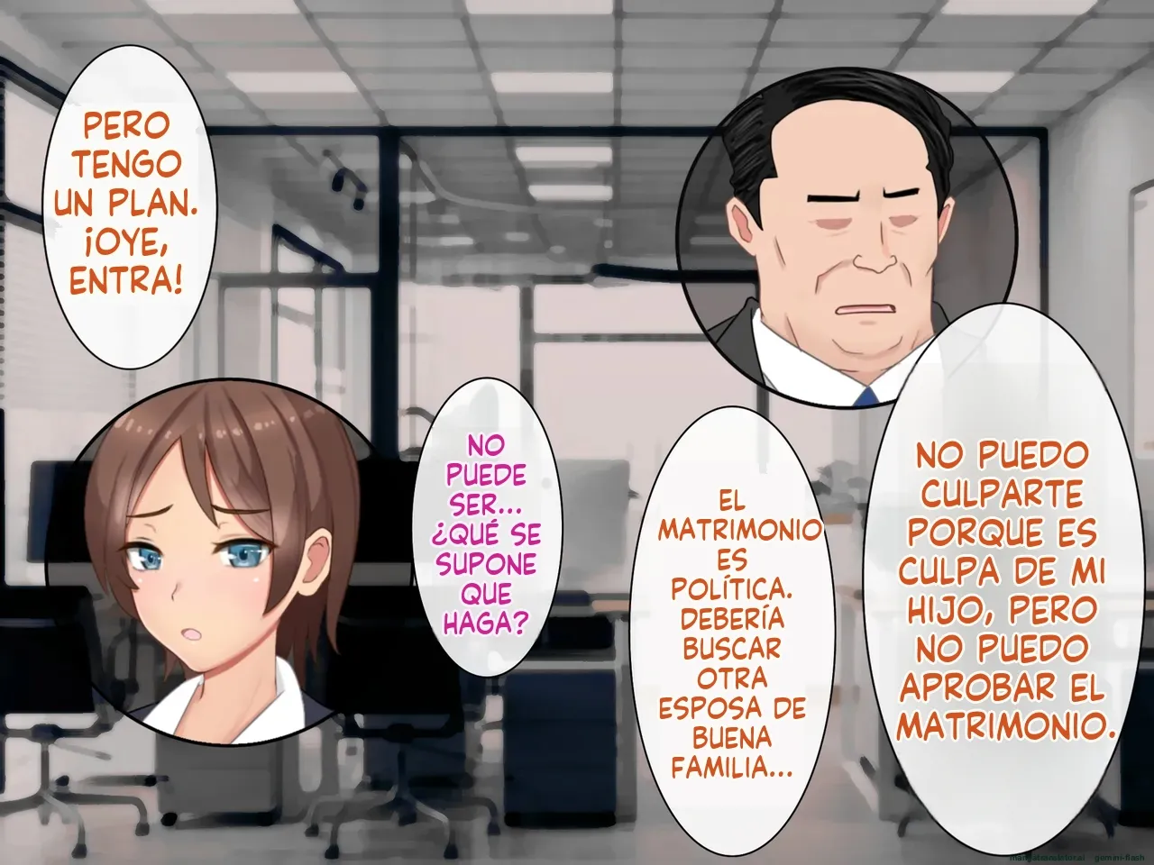 Hitozuma OL Mao Daikirai na Gitei to NTR Haramase Service Zangyou  MTL page 12 full