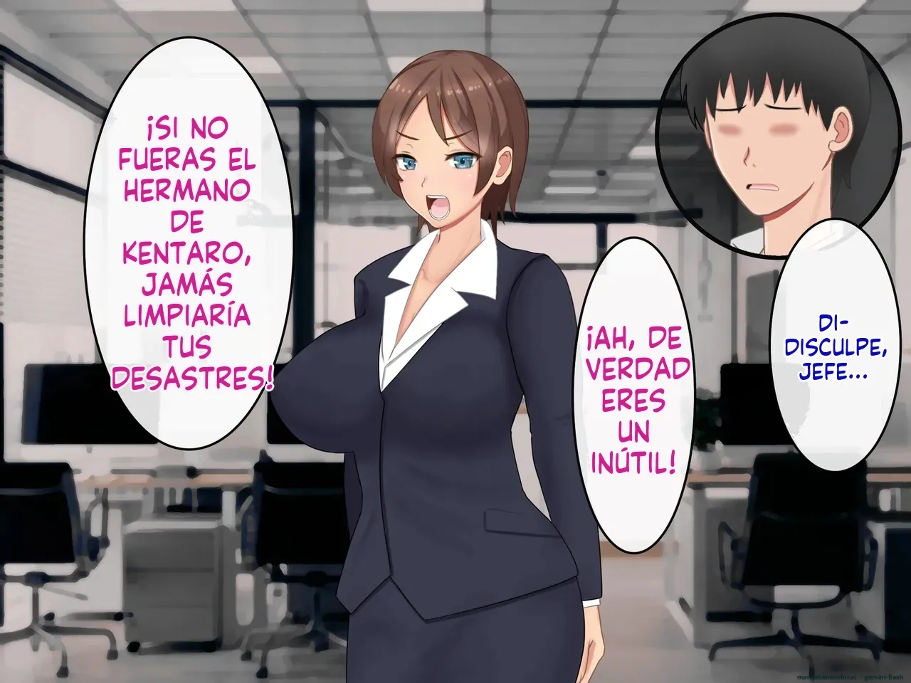 Hitozuma OL Mao Daikirai na Gitei to NTR Haramase Service Zangyou  MTL page 2 full