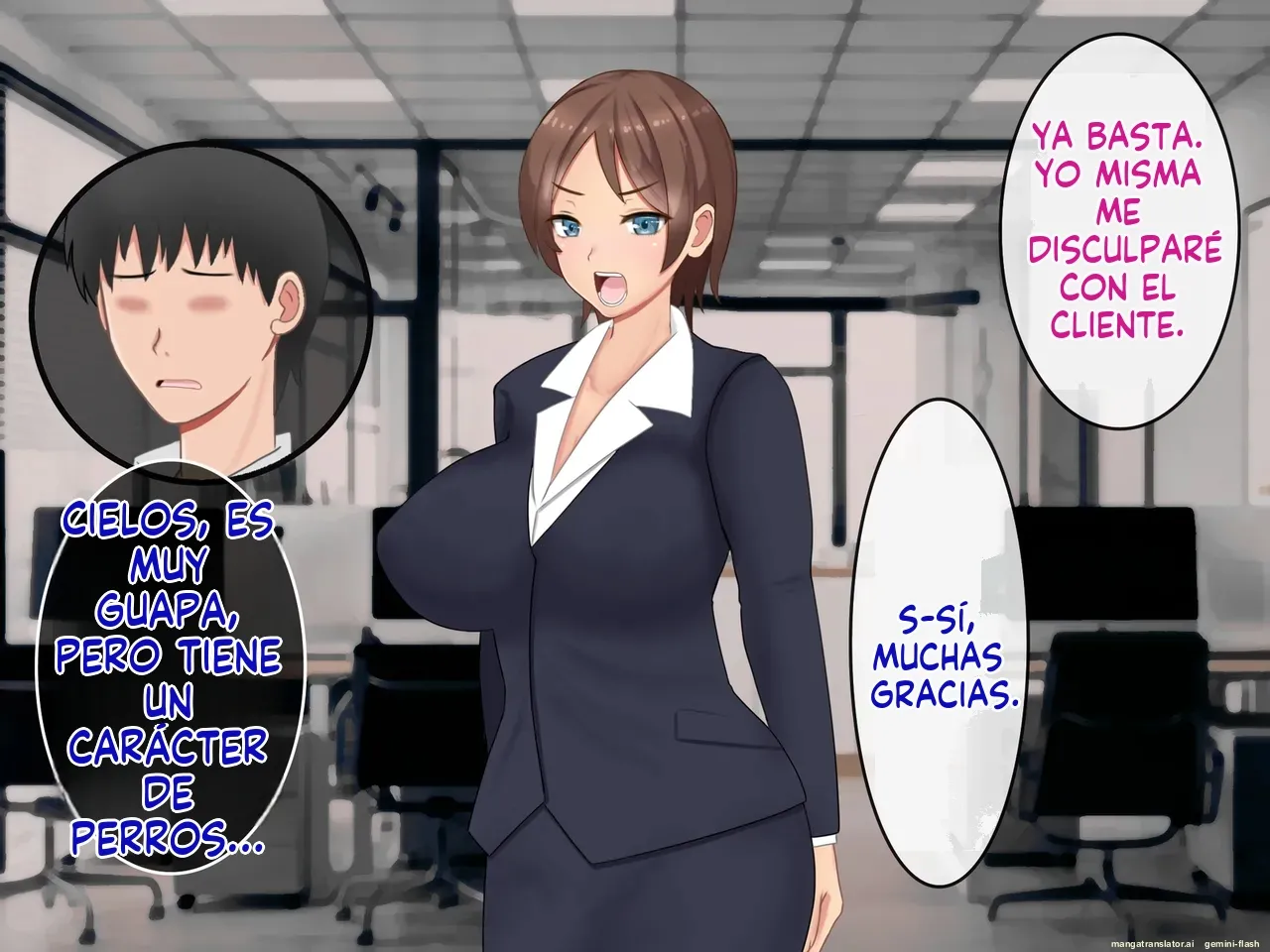 Hitozuma OL Mao Daikirai na Gitei to NTR Haramase Service Zangyou  MTL page 3 full
