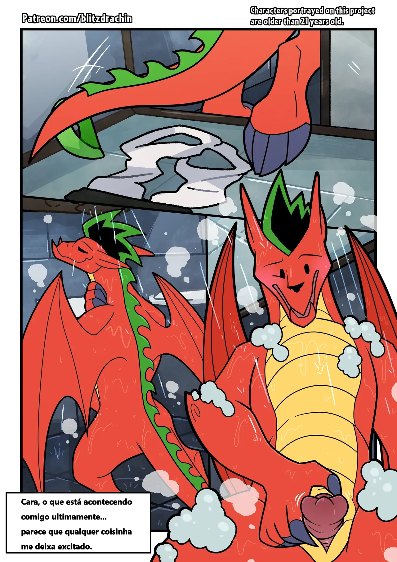 Dragon Lessons 3 | lições de dragão 3 page 2 full