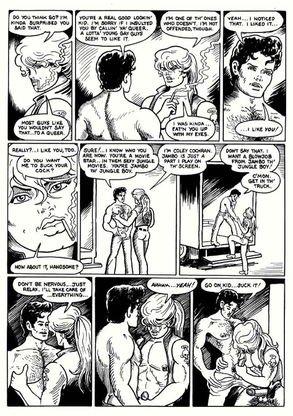 Blackburn, John - Coley Running Wild #37-1 Hard Throb 1 page 12 full