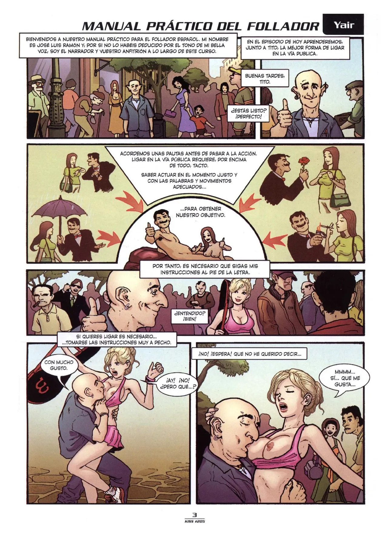 Kiss Comix #205 page 3 full