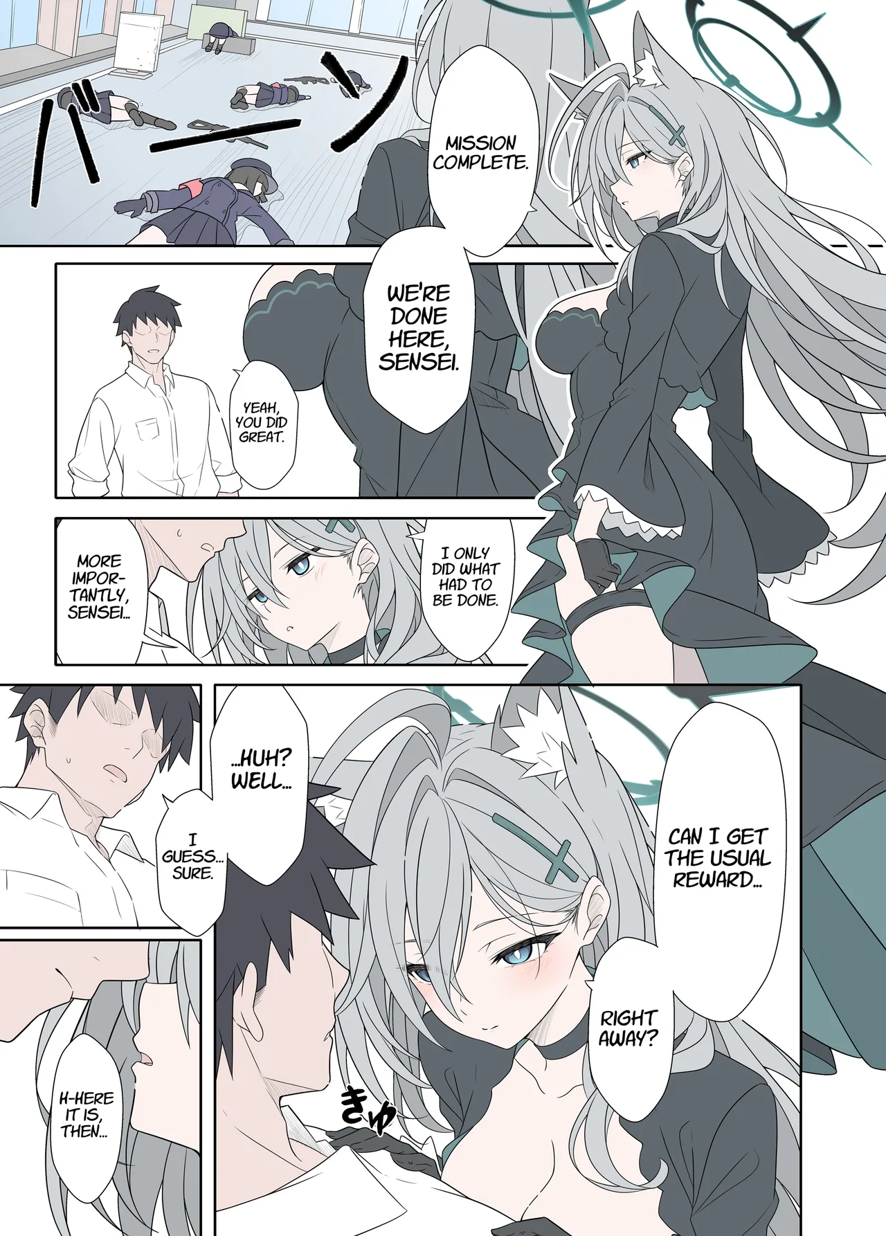 Shiroko Terror Gohoubi ga Hoshii | Shiroko Terror Demands a Reward page 2 full