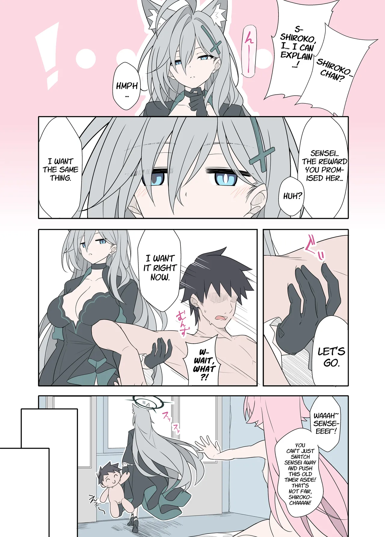 Shiroko Terror Gohoubi ga Hoshii | Shiroko Terror Demands a Reward page 9 full