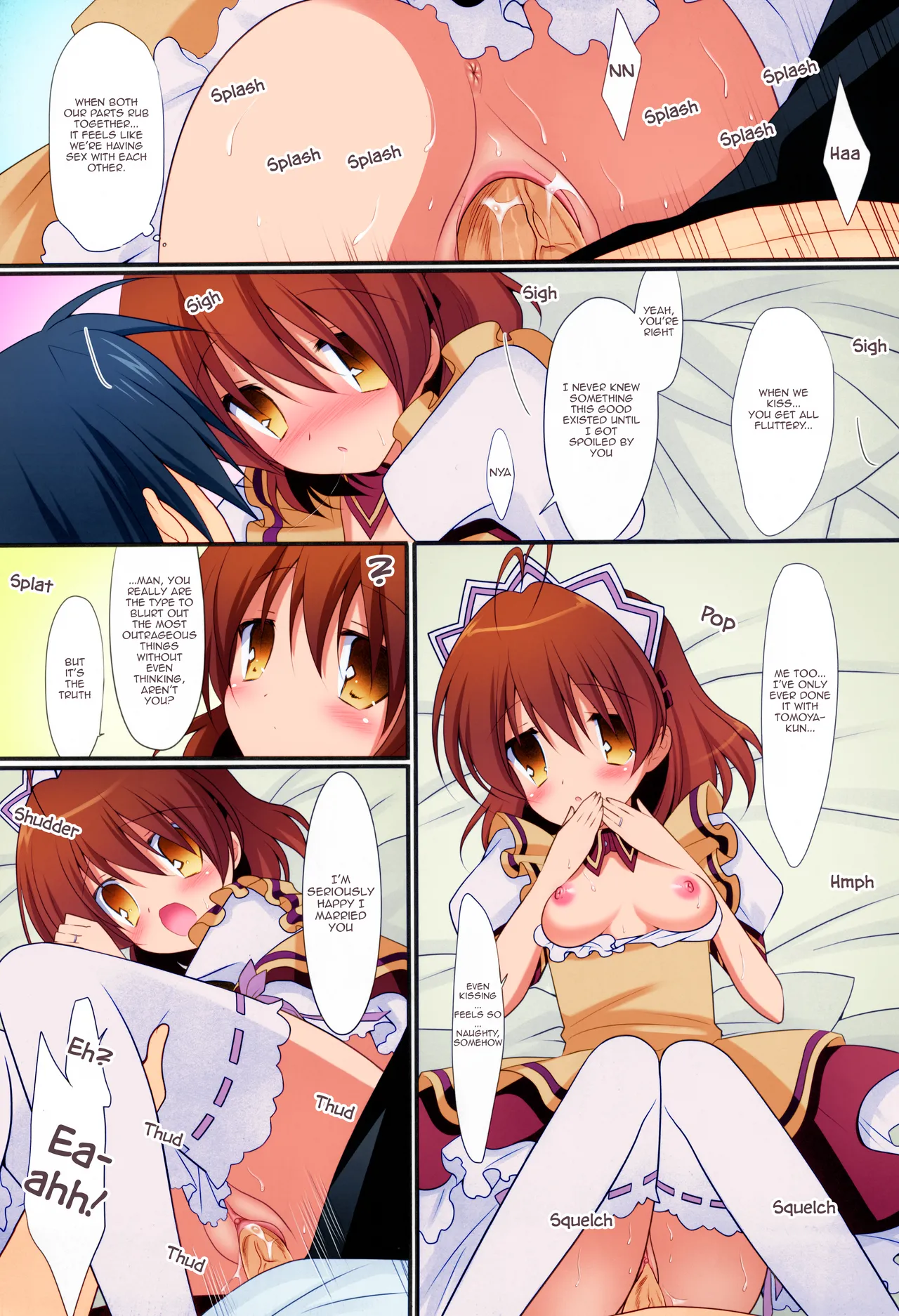 Yomenado | WIFED: That Time My Wife Came Home in Her Uniform, So I Creampied Her All Night! page 12 full