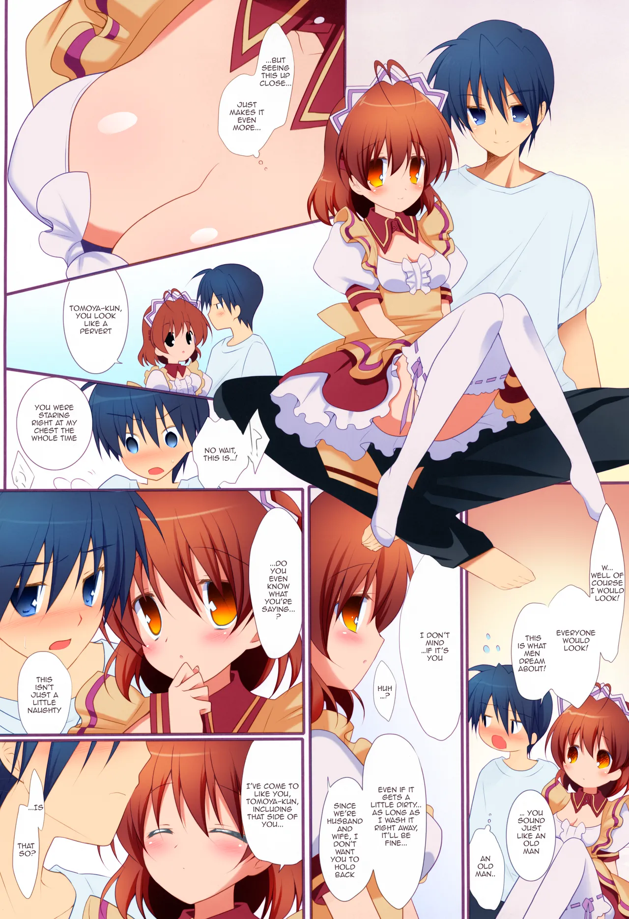 Yomenado | WIFED: That Time My Wife Came Home in Her Uniform, So I Creampied Her All Night! page 3 full