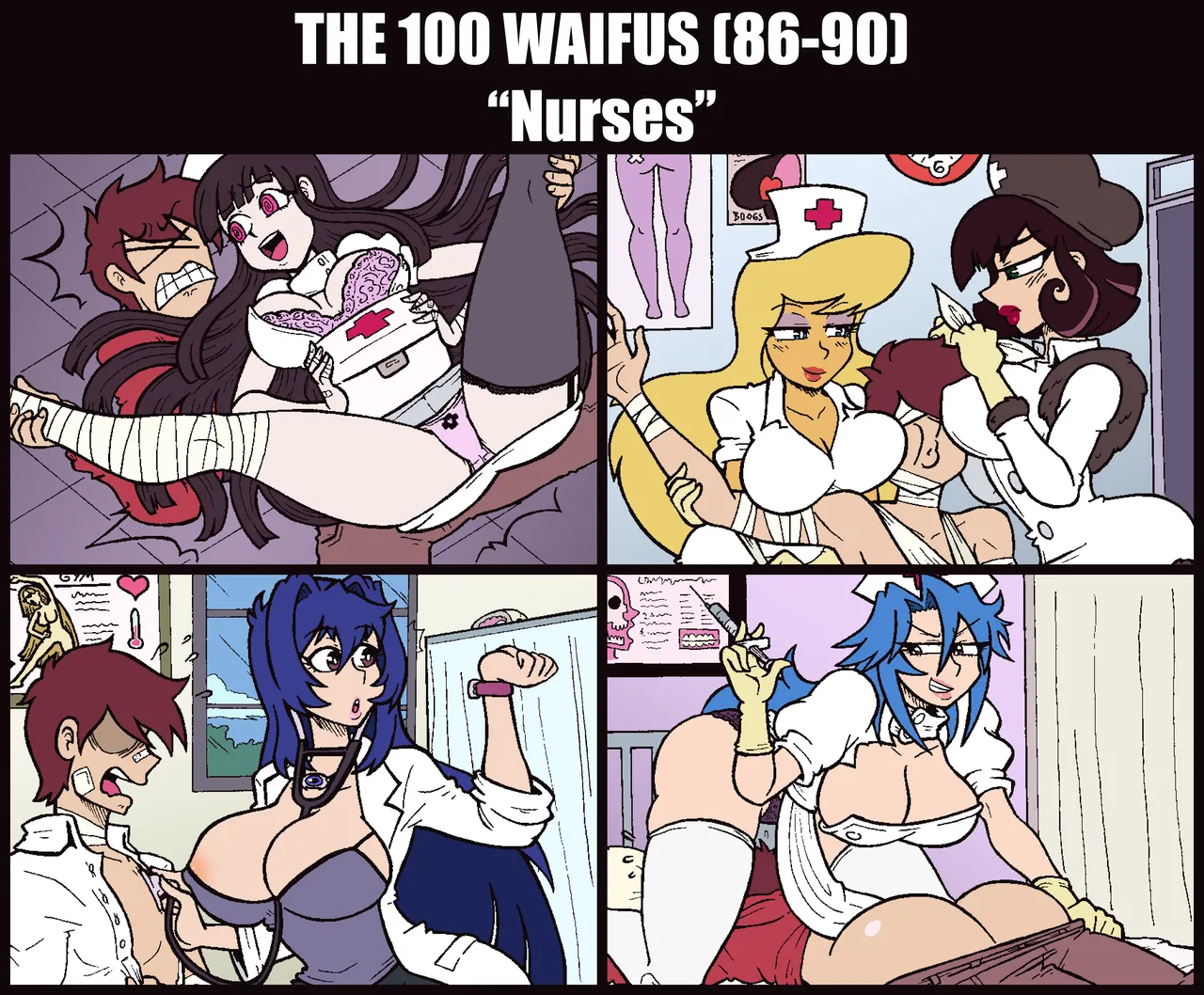 The 100 WAIFUS COMPLETE page 12 full