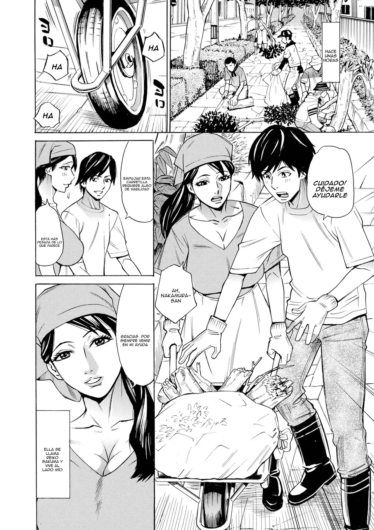 Osouji Tsuma Reiko ｜Limpiando jundo a Reiko, la Esposa de al Lado page 2 full