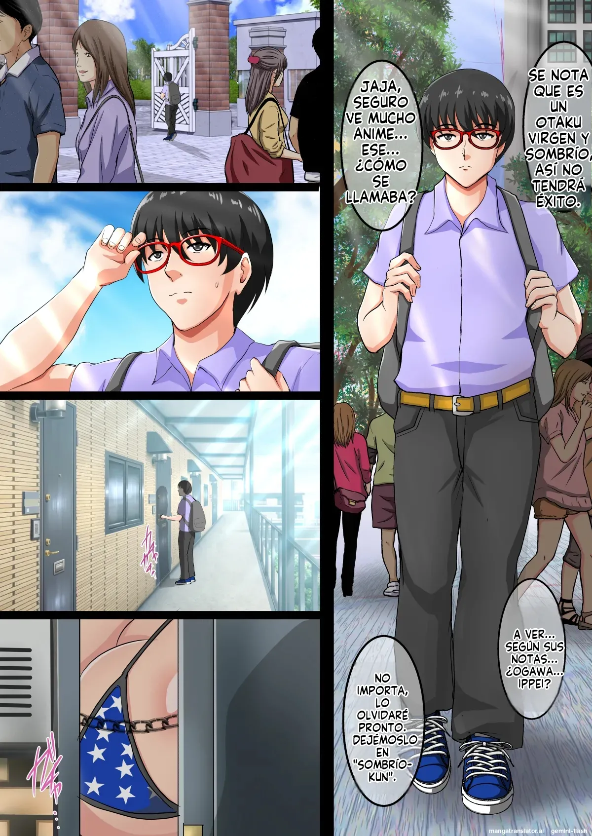InCha Otouto ga Kinpatsu Hakujin Aniyome to Asedaku One Room de Yarimakuru Hanashi - Daburu Kuriku  MTL page 3 full
