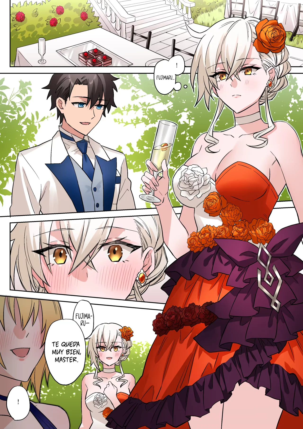 Gudao x Olga Marie Shochou｜Gudao x Directora Olga Marie page 1 full