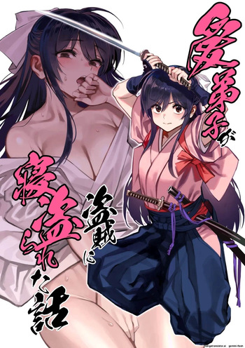 (C106) [Dokudami (Okita Ababa)] Manadeshi ga Touzoku ni Netorareta Hanashi + Paper C106 (C106) [English] cover
