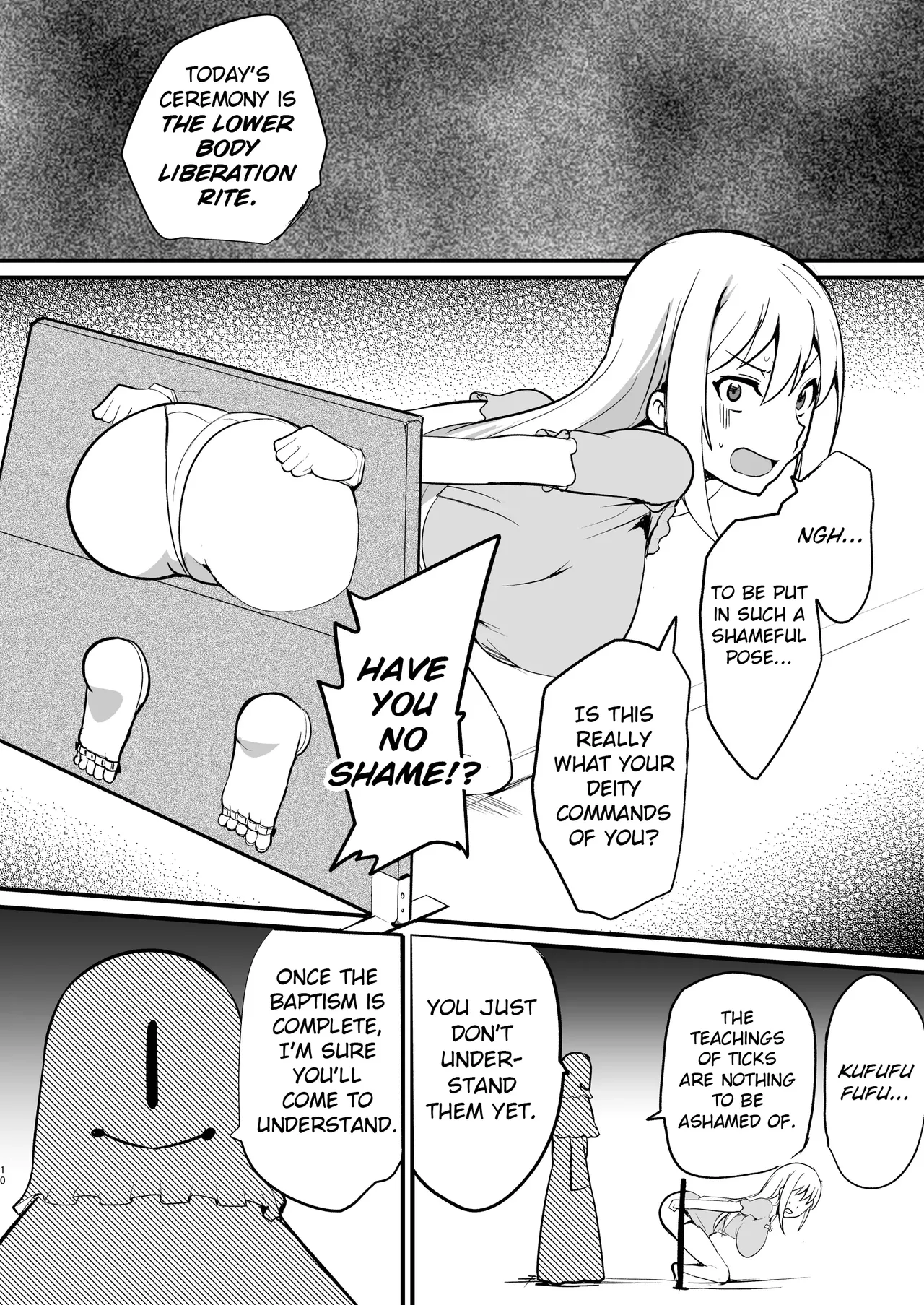 Do-M Crusader Tettei Kusuguri Jigoku _ Masochist Crusader's Ultimate Tickling Hell page 11 full
