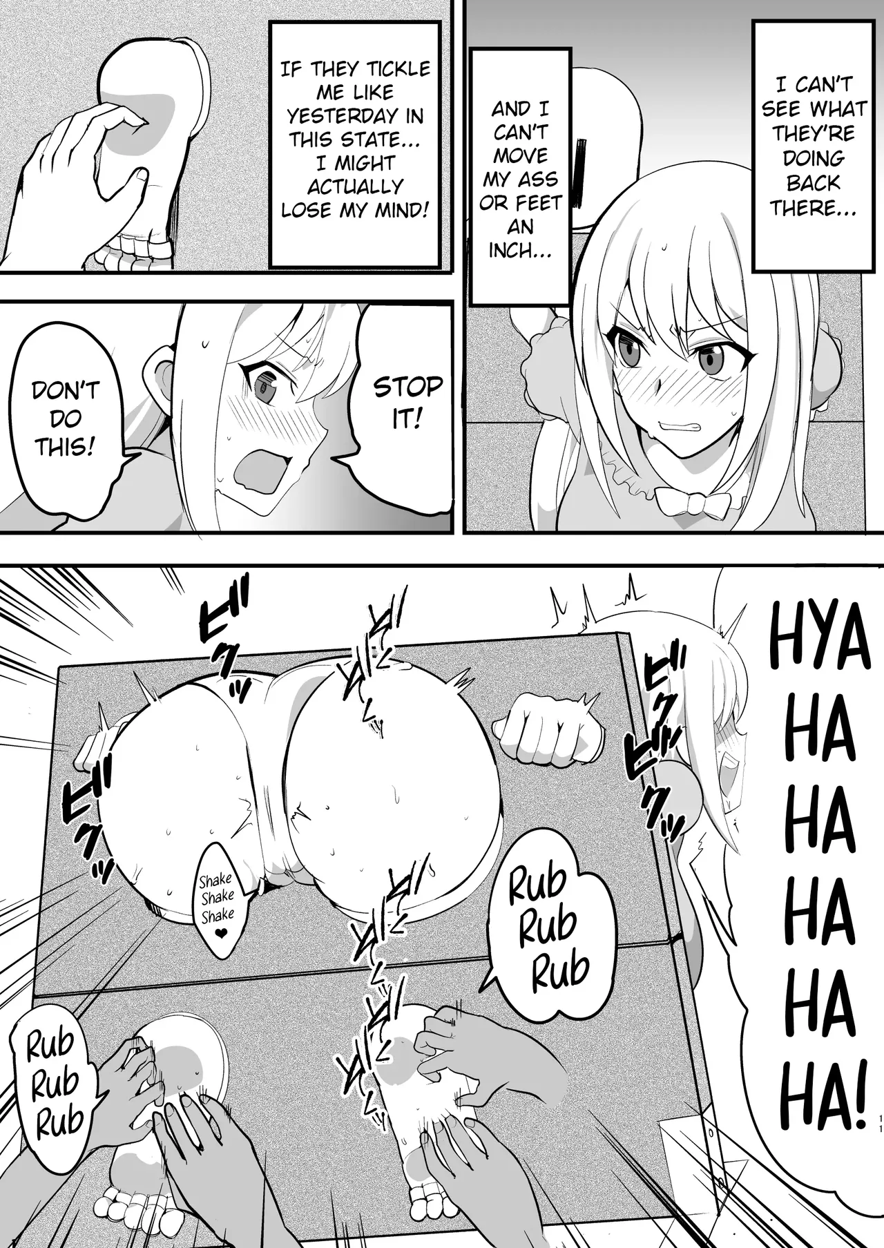 Do-M Crusader Tettei Kusuguri Jigoku _ Masochist Crusader's Ultimate Tickling Hell page 12 full
