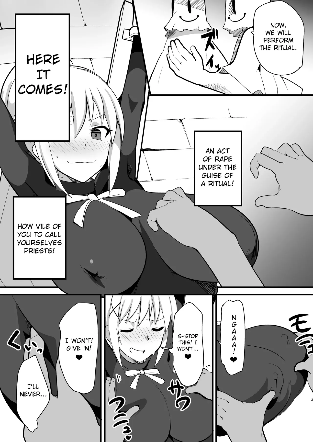 Do-M Crusader Tettei Kusuguri Jigoku _ Masochist Crusader's Ultimate Tickling Hell page 4 full