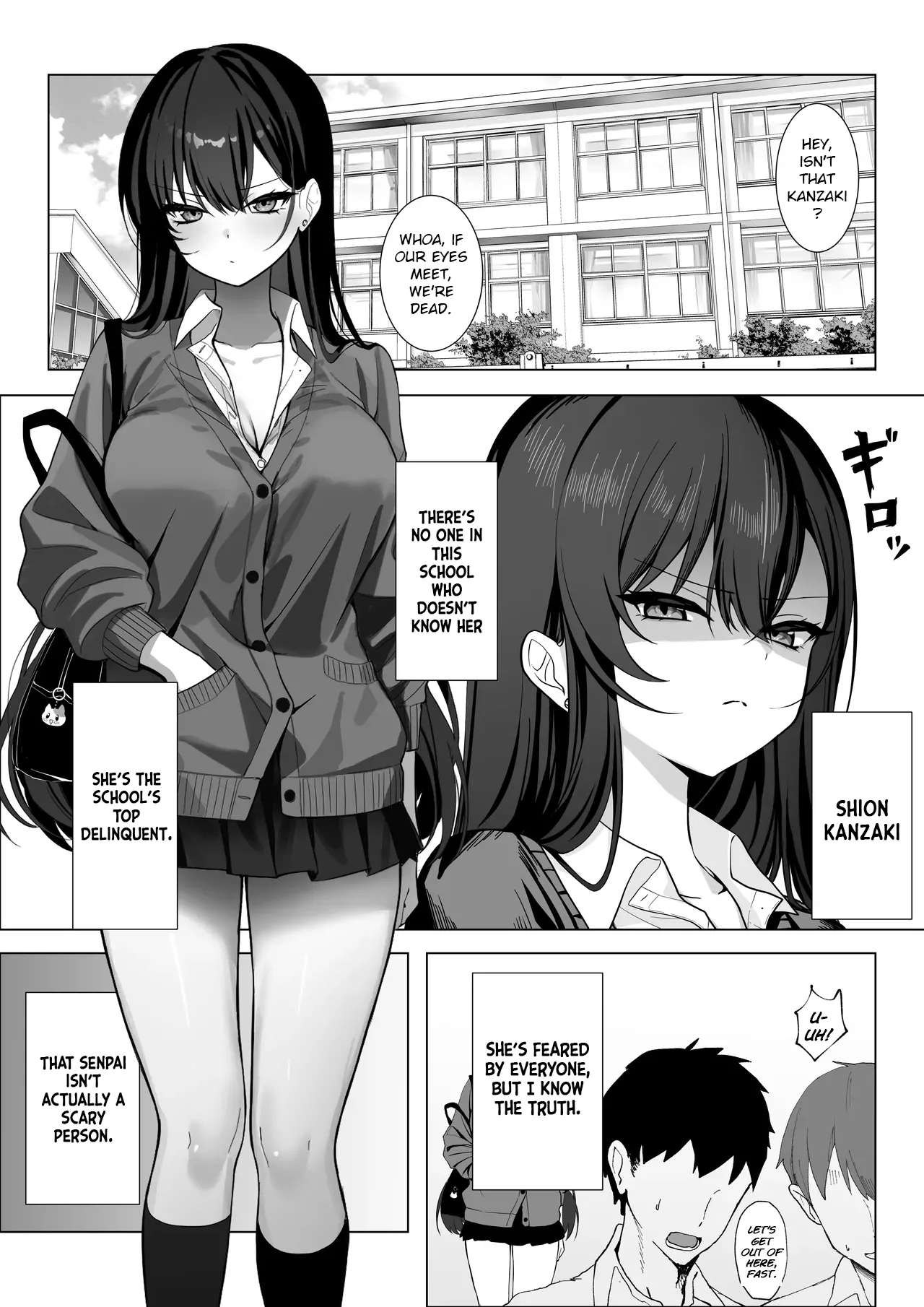 The most feared senpai in school is a pushover and can't even refuse lewd requests page 2 full