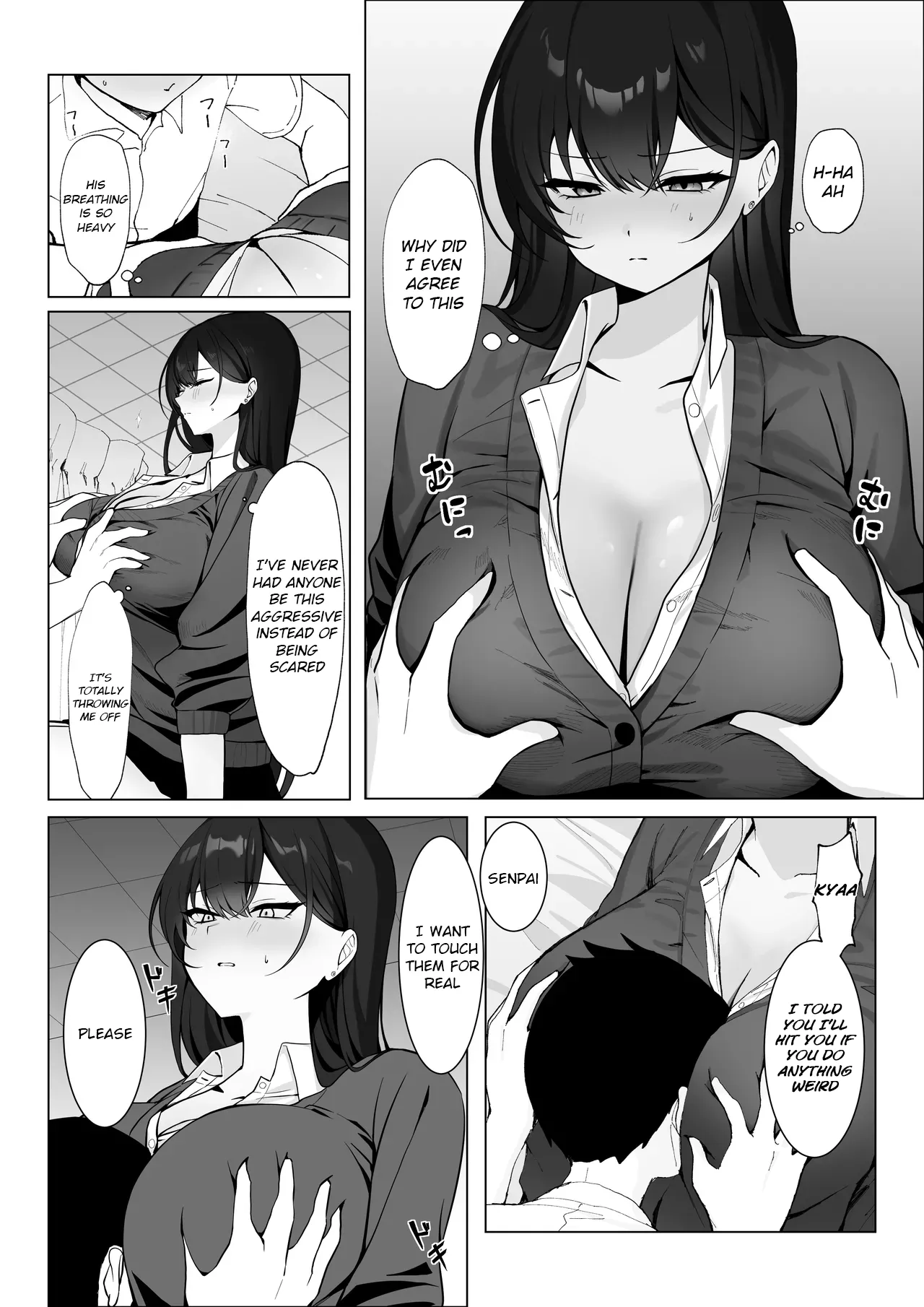 The most feared senpai in school is a pushover and can't even refuse lewd requests page 9 full
