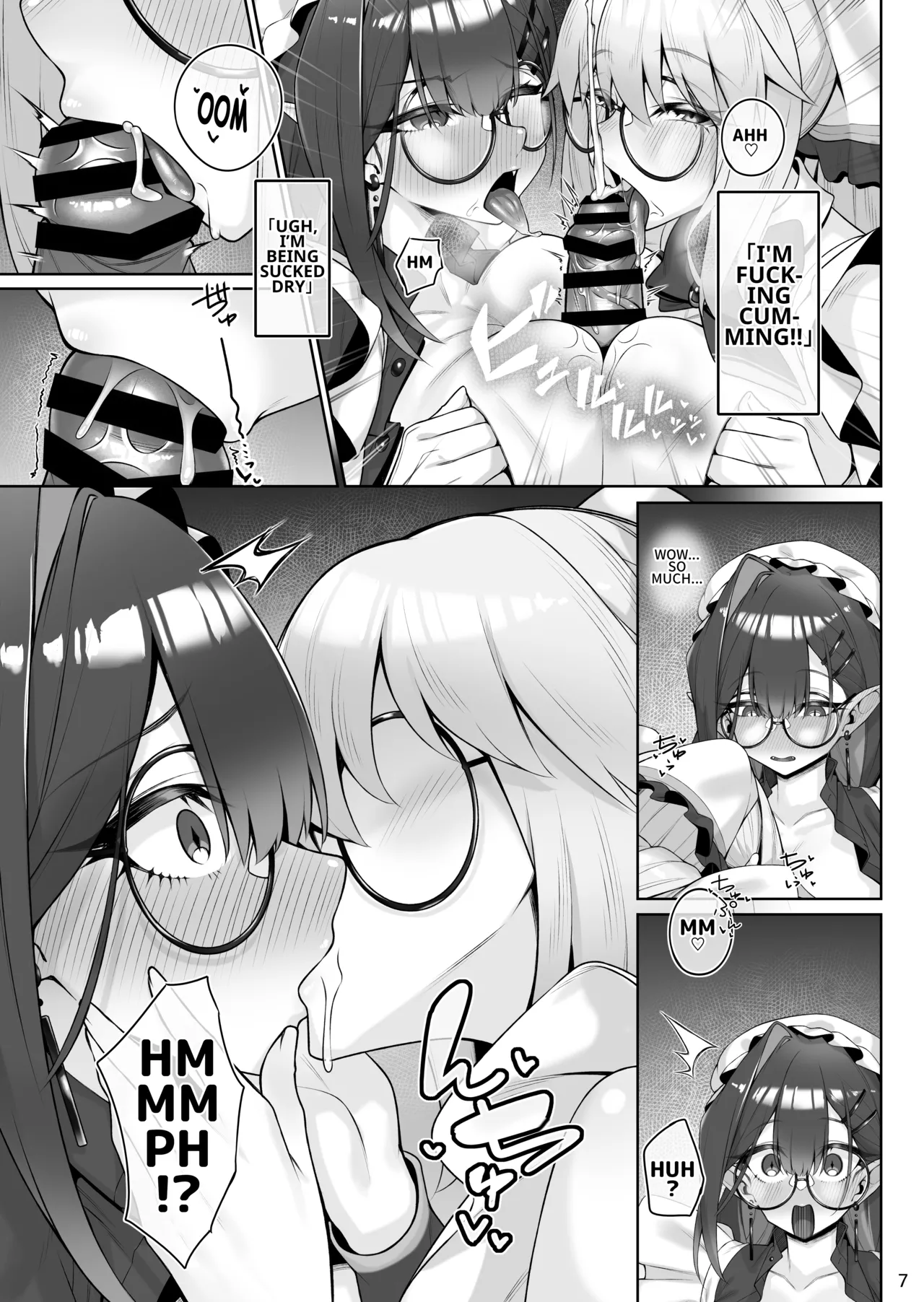 A book about Tonelico and Baobhan Sith doing various lewd things page 8 full