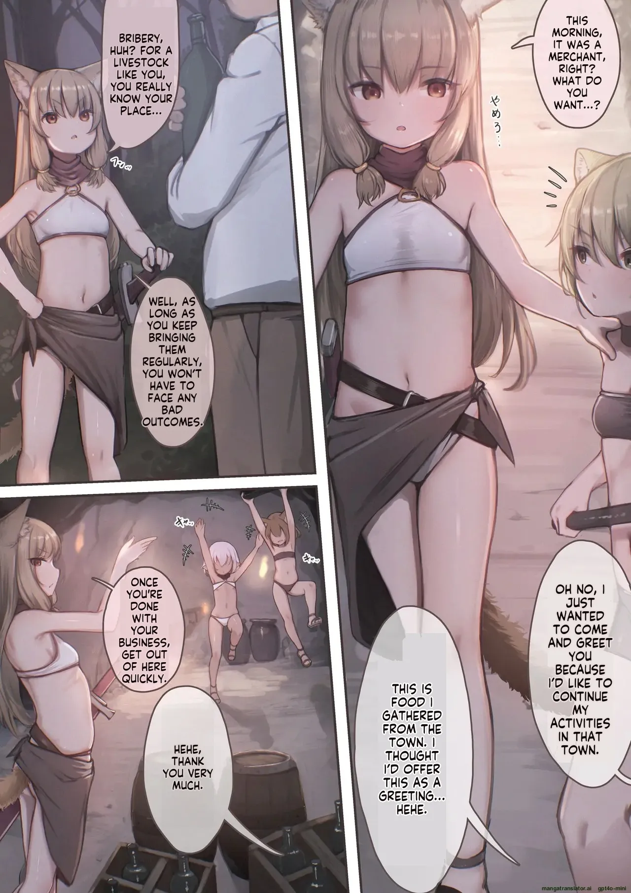 I caught a female thief, drugged her, and impregnated her, and she became very attached to me page 12 full