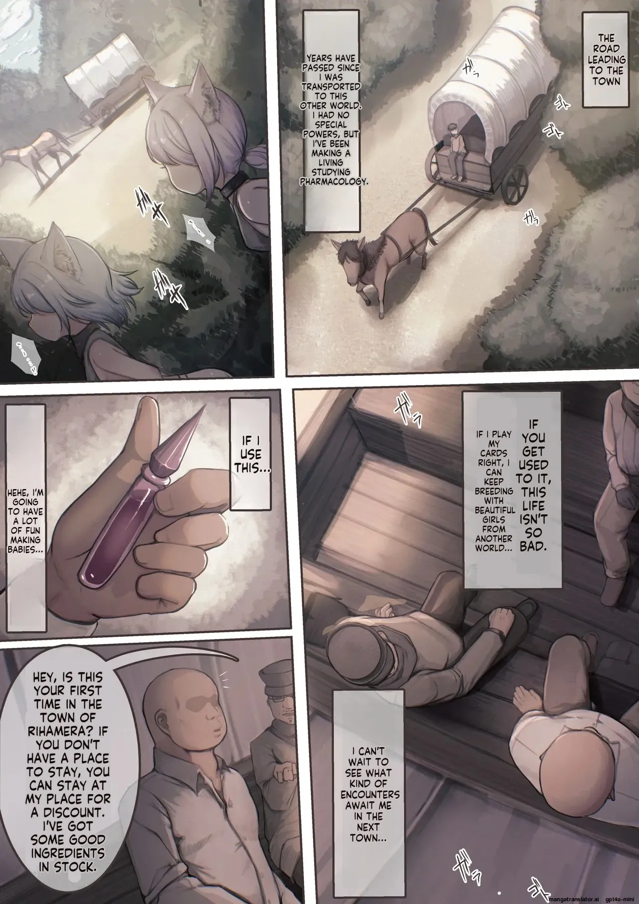 I caught a female thief, drugged her, and impregnated her, and she became very attached to me page 2 full