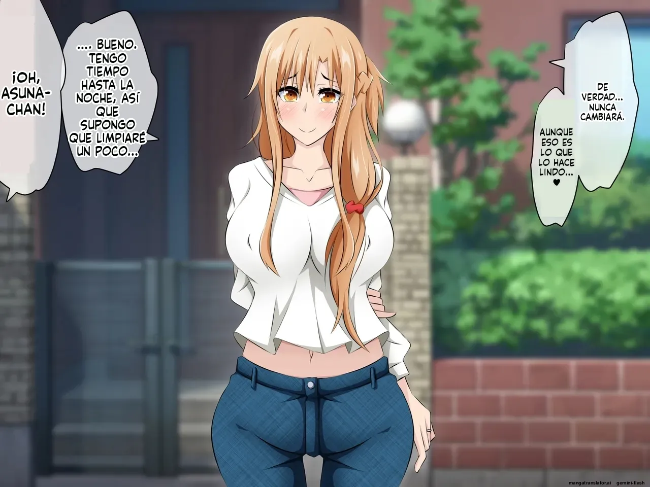 Hitozuma ni Natta Heroine o Netoru. Yakubutsu Choukyou de Ochiru Asuna-san  MTL page 8 full