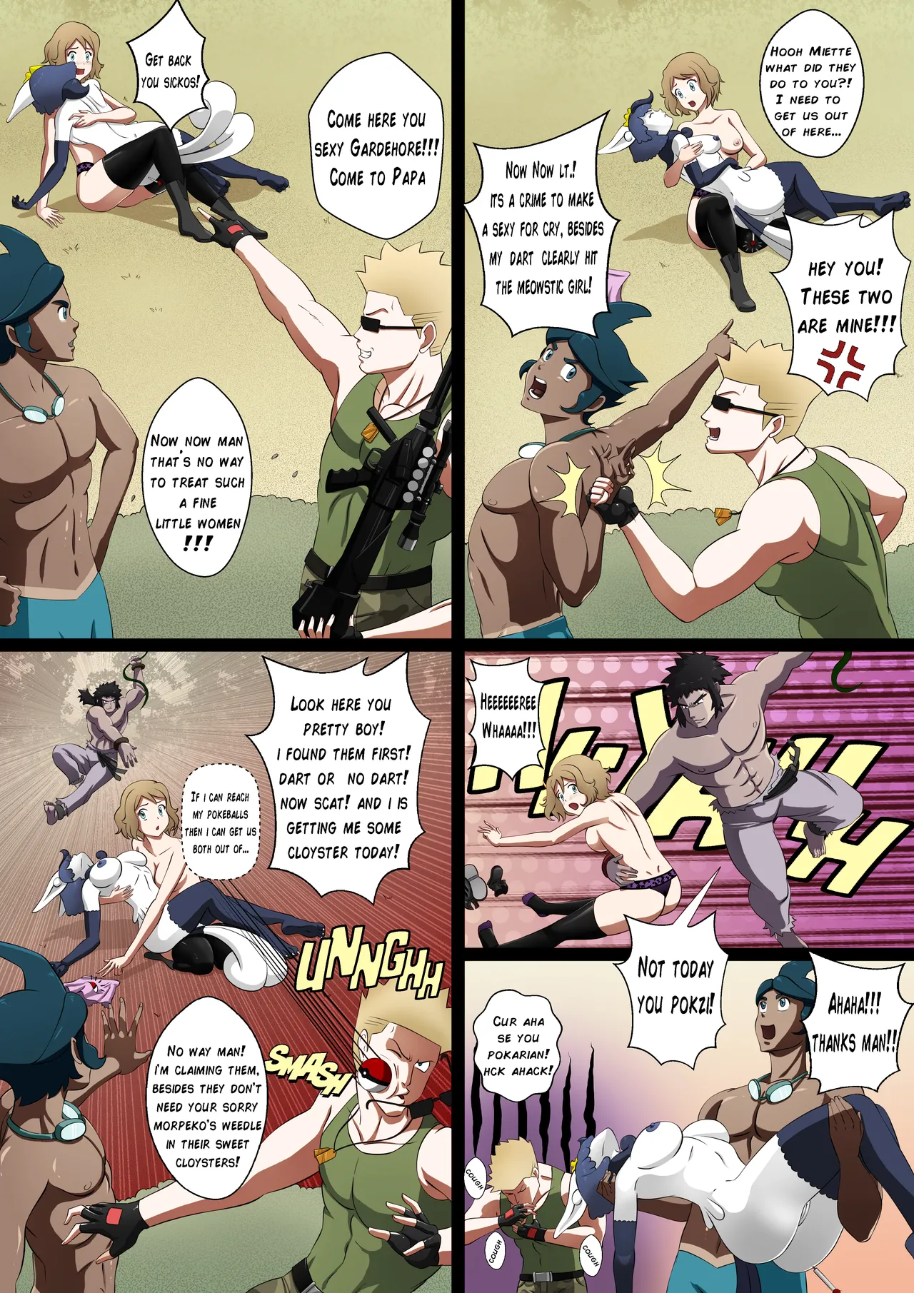 Pokemon: Into the Safari Zone! A wild hunt for Serena. page 3 full
