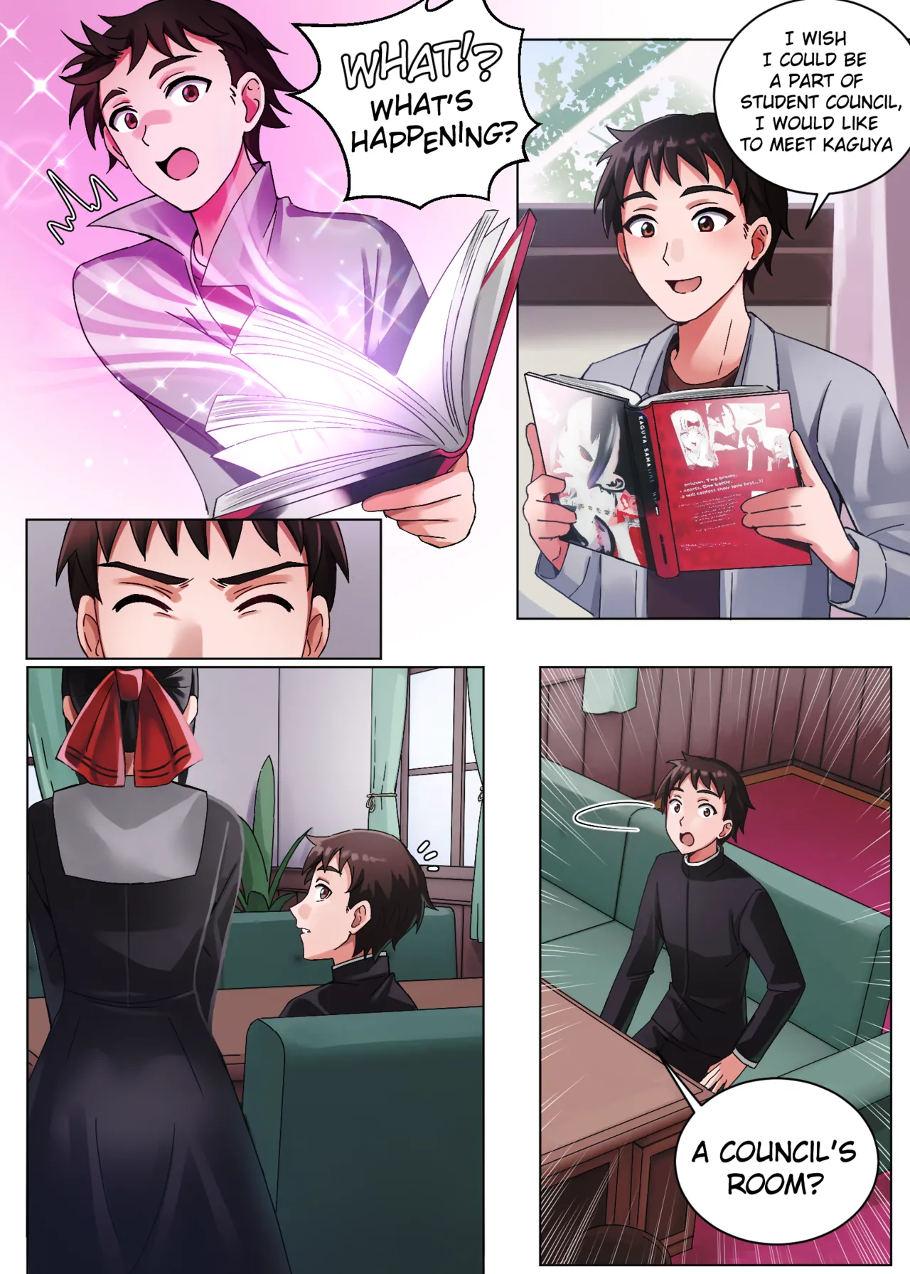 Tea time with Kaguya page 1 full