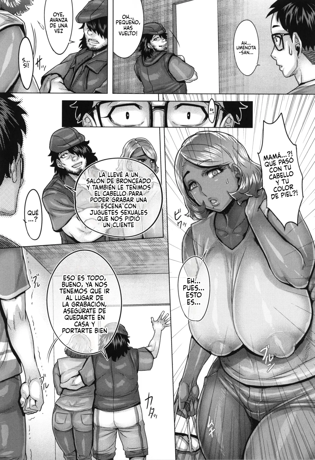 Kaa-san ga Muriyari Adult Channel ni Debut Sareta｜Mi Madre Fue Obligada a Ser una Actriz Porno page 12 full