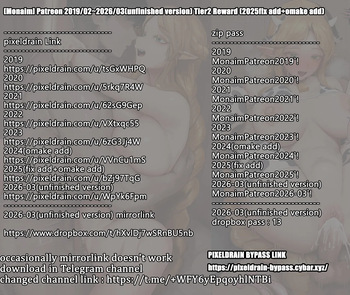 [Monaim] Patreon 2019/02~2026/03(unfinished version) Tier2 Reward (2025fix add+omake add) cover
