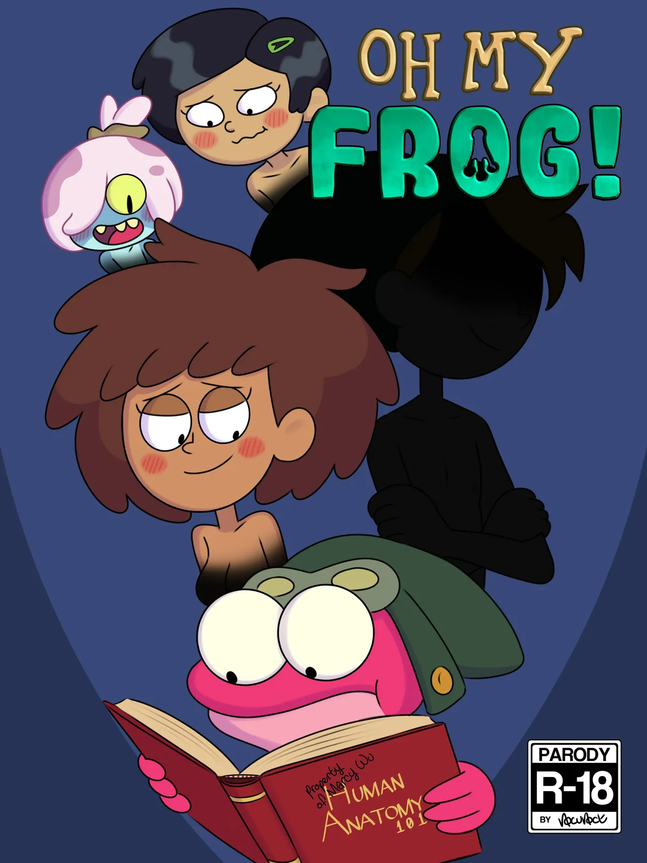 Oh My Frog! WIP page 1 full