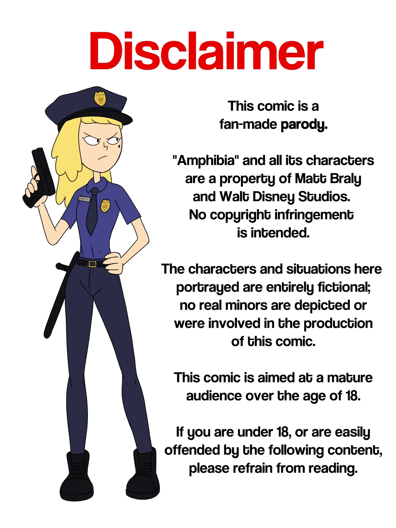 Oh My Frog! WIP page 2 full