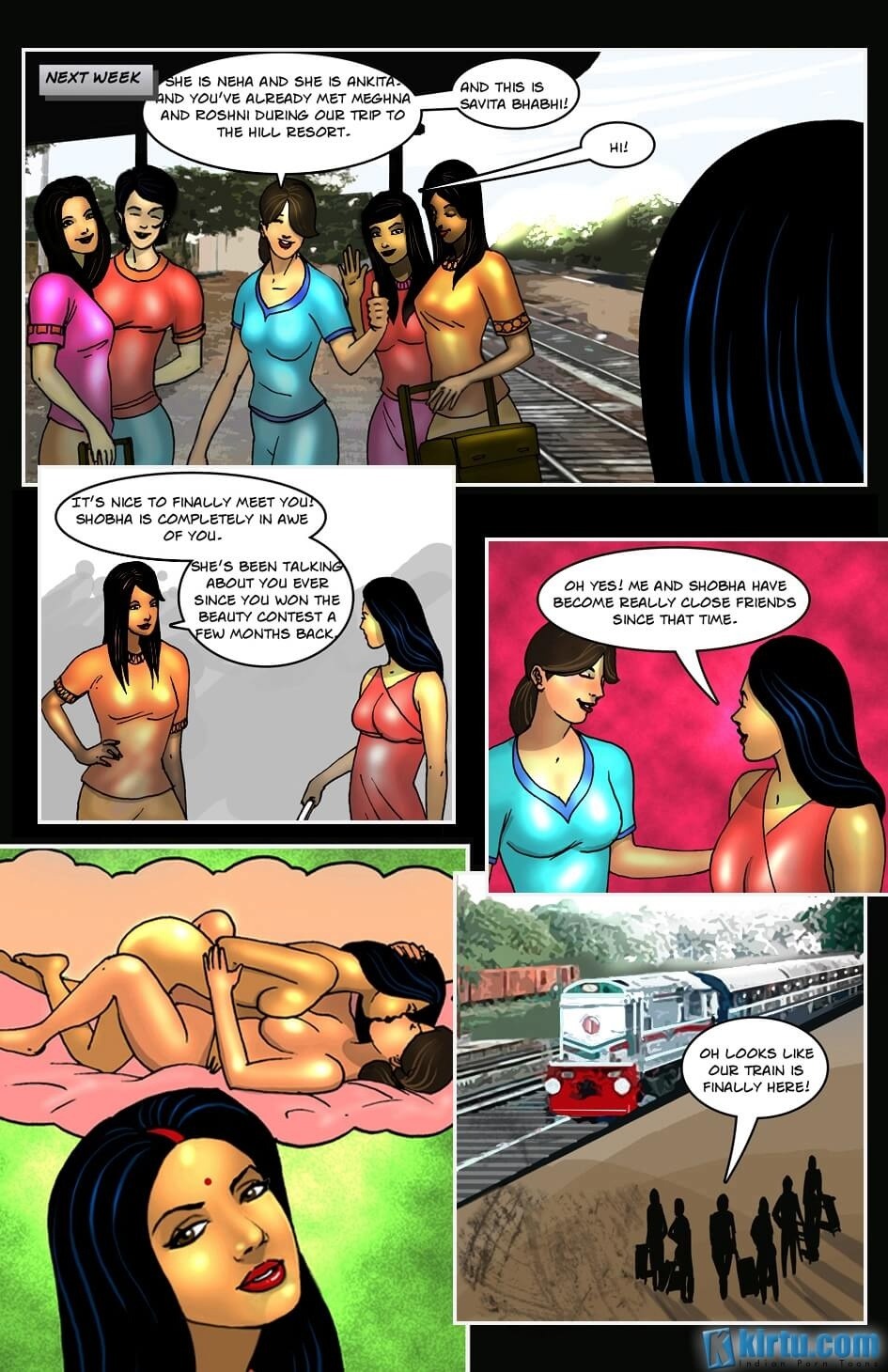 Savita Bhabhi In Goa Episode-1 Beautiful Beaches, Sexy Swimsuits page 3 full