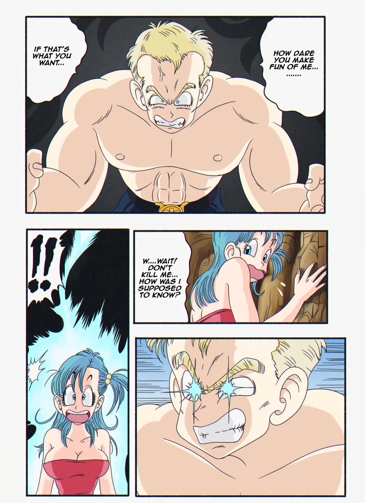 Bulma vs General Blue! page 4 full