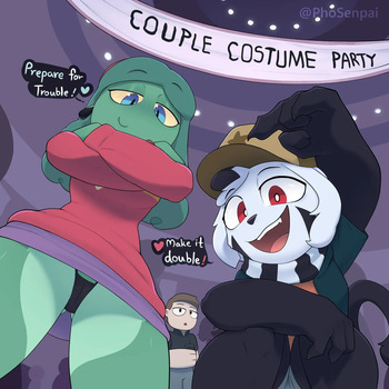 [Shiny Pea (PhoSenpai)] Just Two Rascals Sabotaging a Party cover