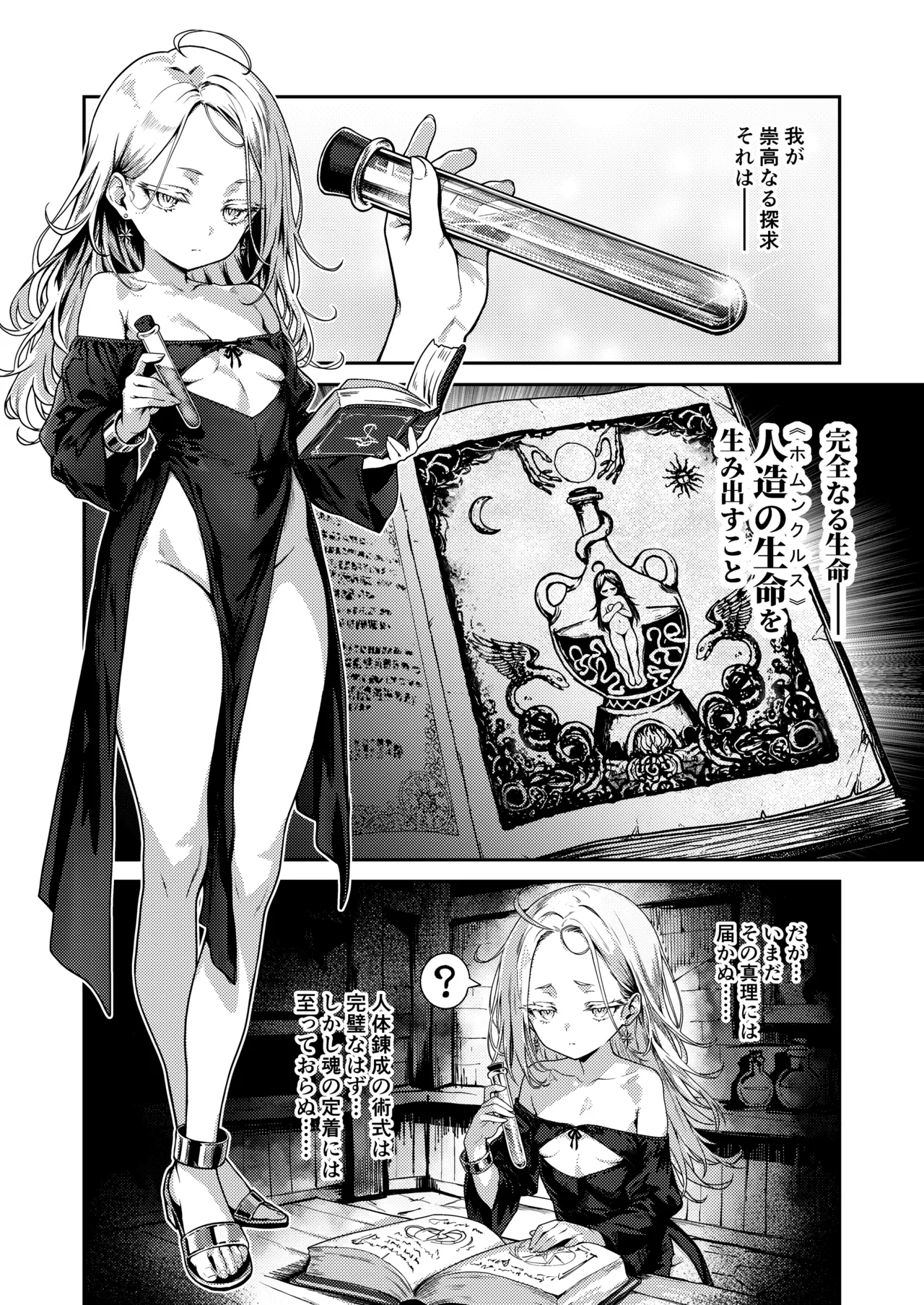 とある錬金術師の孤高の叡智研究録 page 3 full