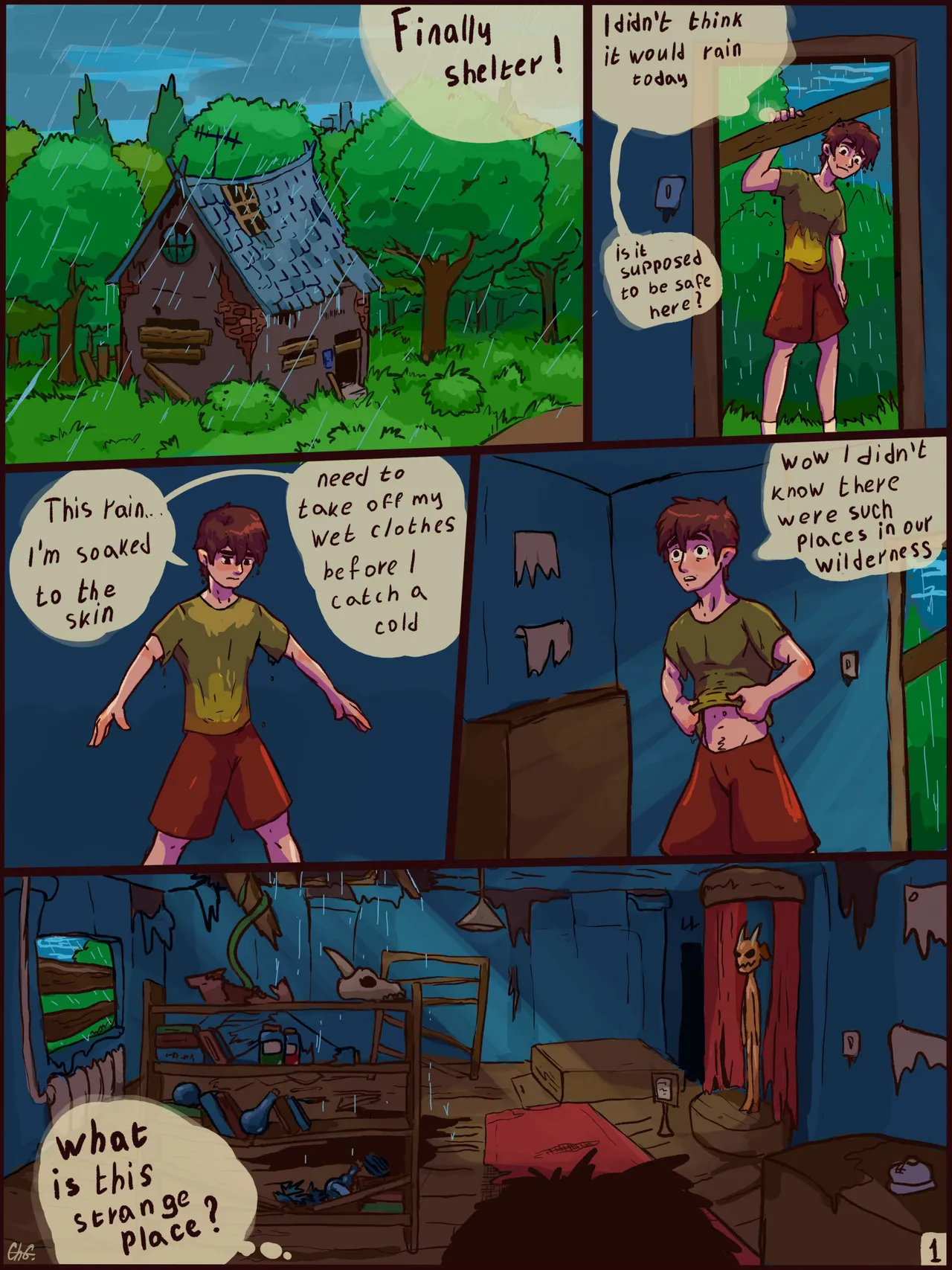 Monster Suit page 1 full