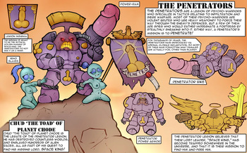 [markydaysaid] Space King: The Penetrators (WH40K) [ongoing] cover