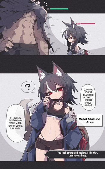 [Animarcat] Fight Starts 3 Seconds After Meeting! (Original) [English] cover