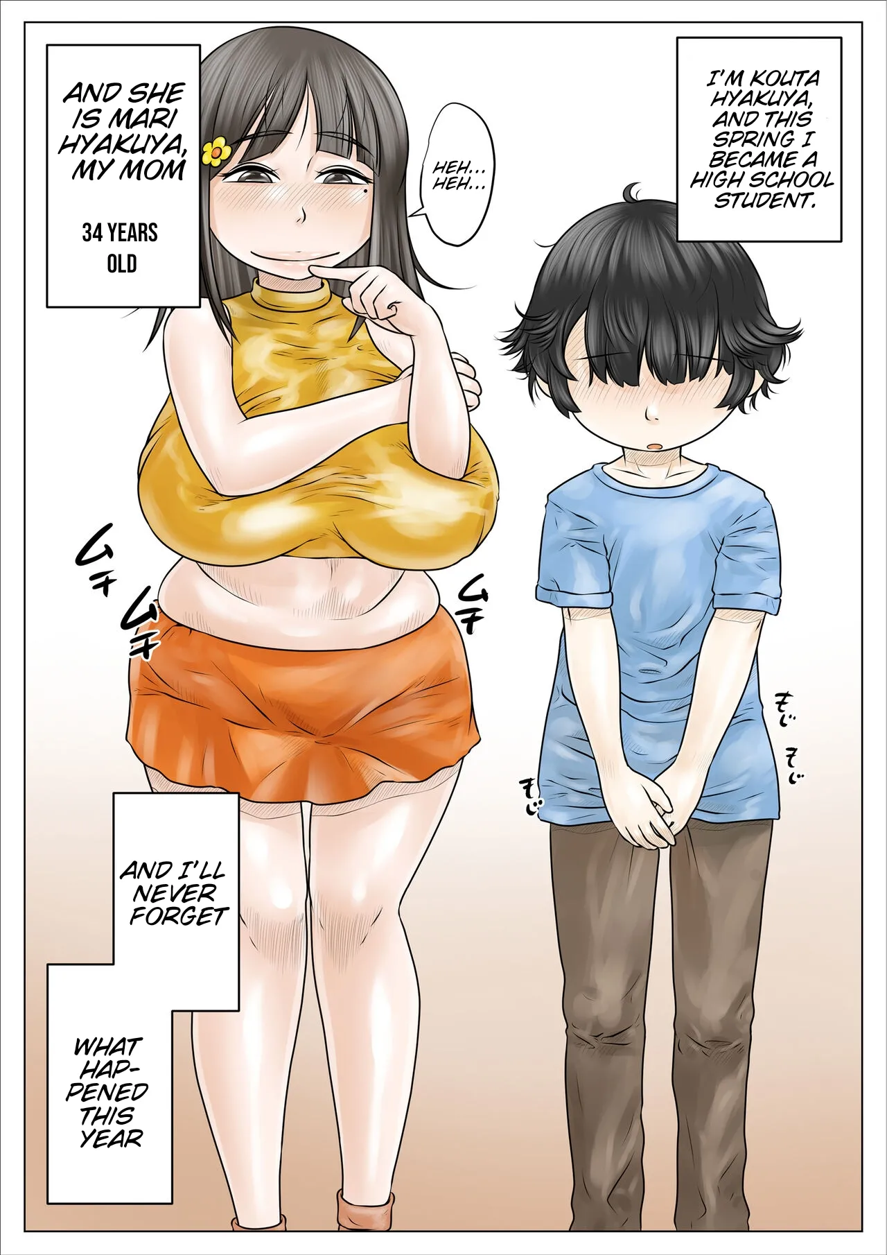 That horny curvy mama that is crazy about her son and won't let him go. page 2 full