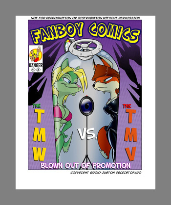 [GreyofPTA] Fanboy Comics: Blown out of Proportion parts 1 & 2 cover