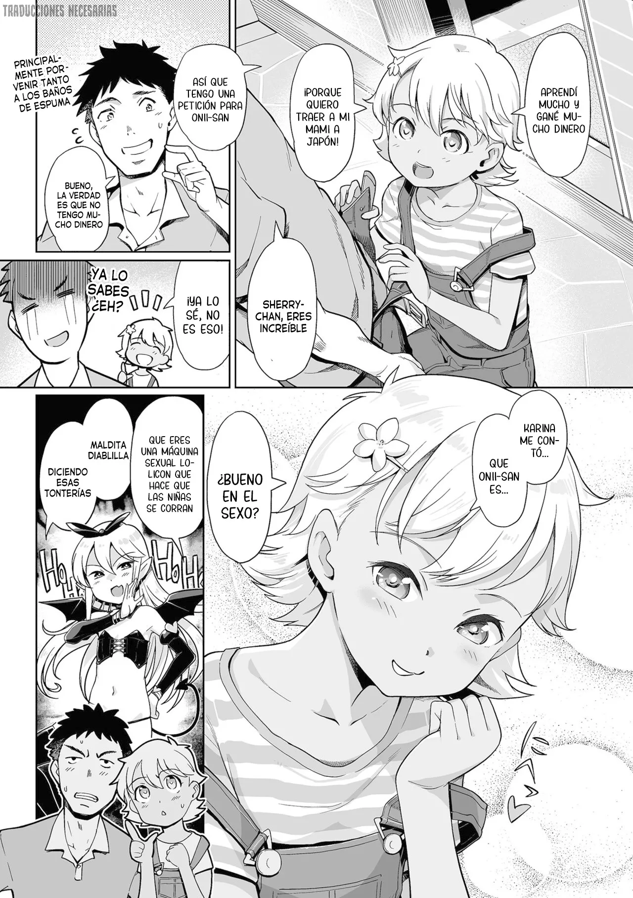 Awa no Ohime-sama #17 Kasshoku Awa Hime no Chiisana Yokubou - La princesa de la espuma #17 El Pequeño Deseo de la Princesa de Espuma de Piel Morena page 3 full